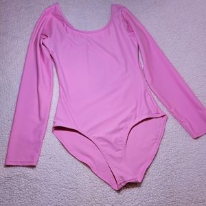Pink Long Sleeve Bodysuit
